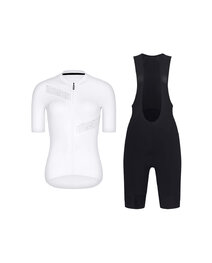 RIVANELLE maillot corto y pantalón corto - CRYSTELLE - negro/blanco